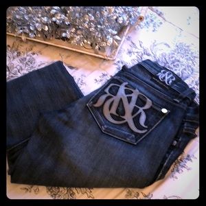 Women’s Rock & republic jeans size 25 never hemmed